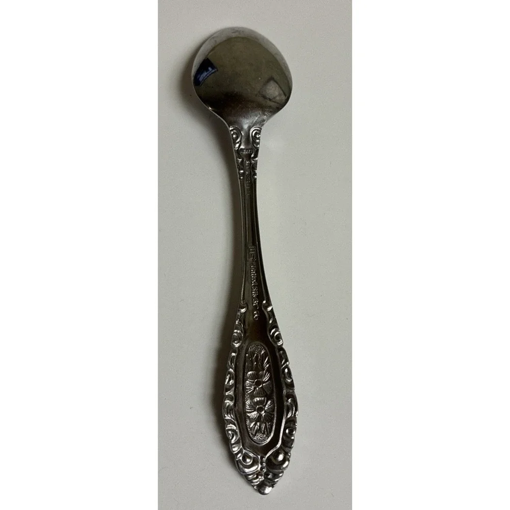Grand Majesty United Silver Co. Teaspoon Stainless‎ Steel Flatware Roses